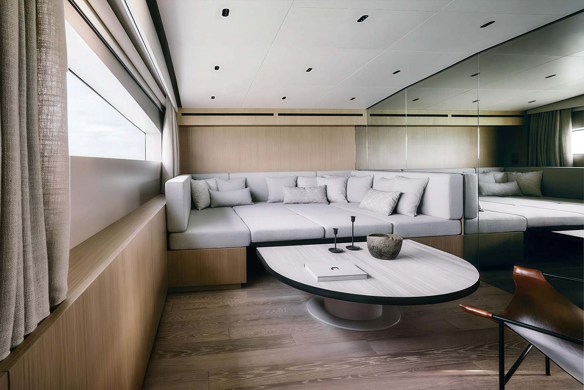 Аренда мега яхты Sanlorenzo SL86A ALMA BLU в Италии и Сардинии